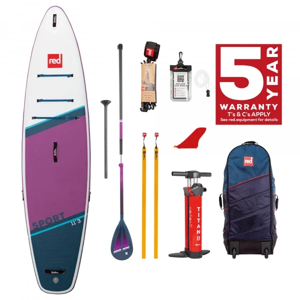 Red Paddle Sport 11.3 RPC Package Purple Nedsatt pris