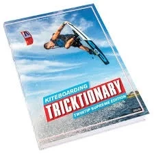 Nedsatt pris Tricktionary Kiteboarding boken för alla nivåer ENGLISH