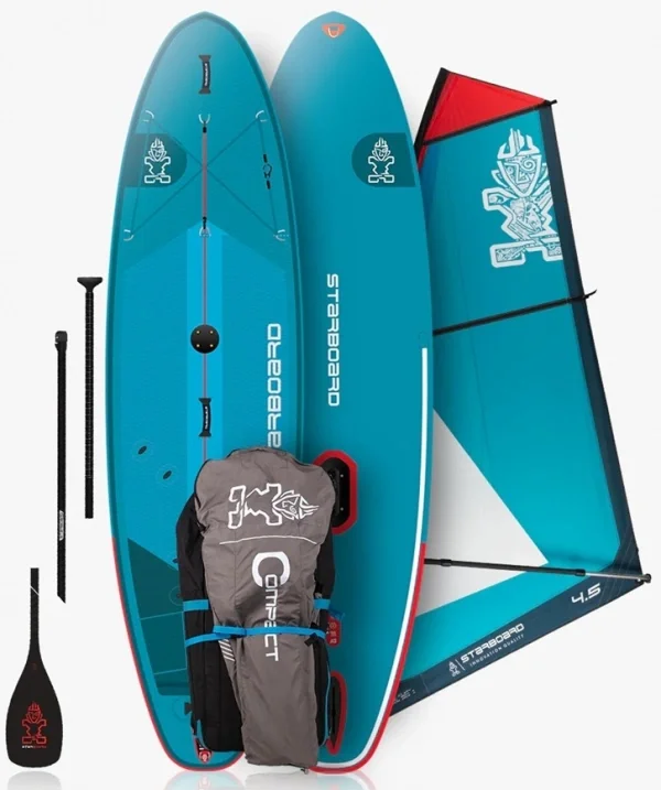 Begränsat antal Starboard Windsup Waterman paket nivå 1-3 (uppblåsbar)