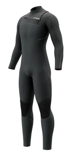 Begränsat erbjudande Mystic Majestic Fullsuit 3/2mm Fzip Dark Grey