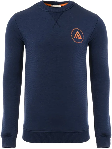 Aclima FleeceWool V2 Crewneck Man Navy Blazer Expressleverans