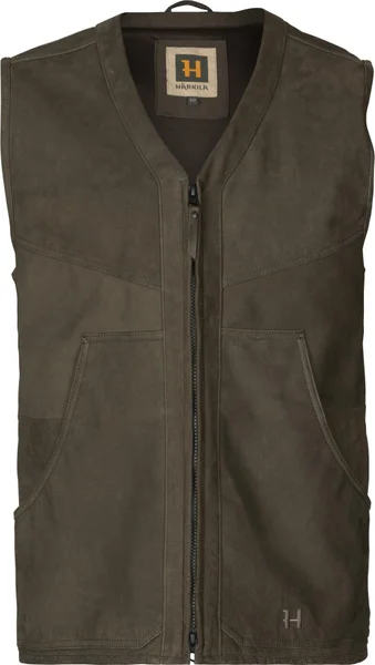 Pro Hunter Leather Vest Willow Green Premium