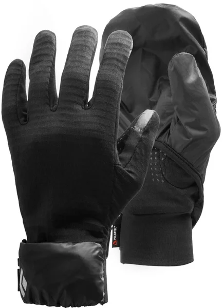 Wind Hood Gridtech Gloves Unisex Black Rabatt