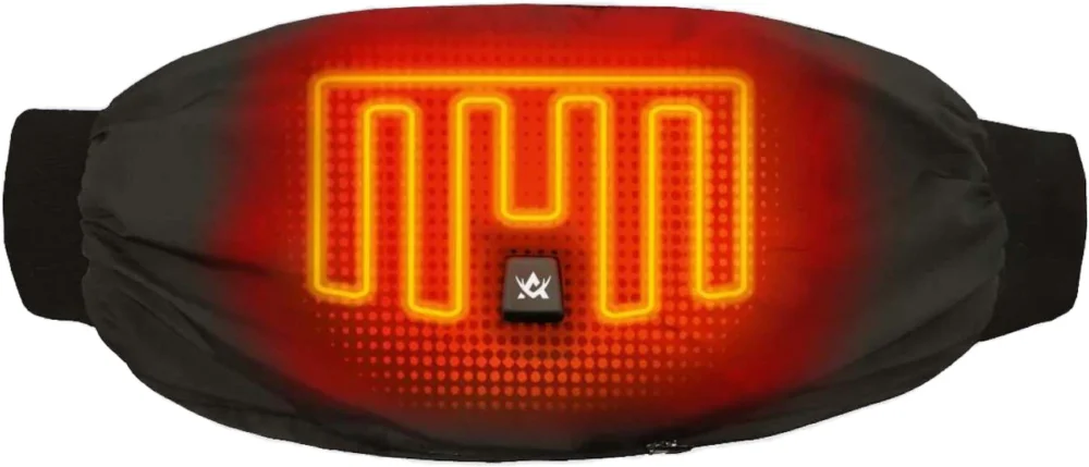 Heat System Muff Moss Brown Billig