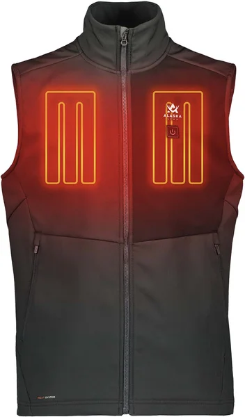 M's Heat System Vest Green/Black Begränsat erbjudande
