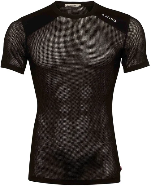 Begränsat antal Aclima M's WoolNet Light T-Shirt Jet Black
