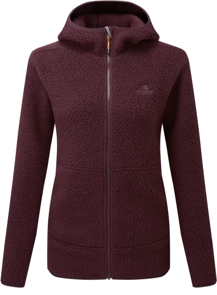 W's Moreno Hooded Jacket Raisin Fynd