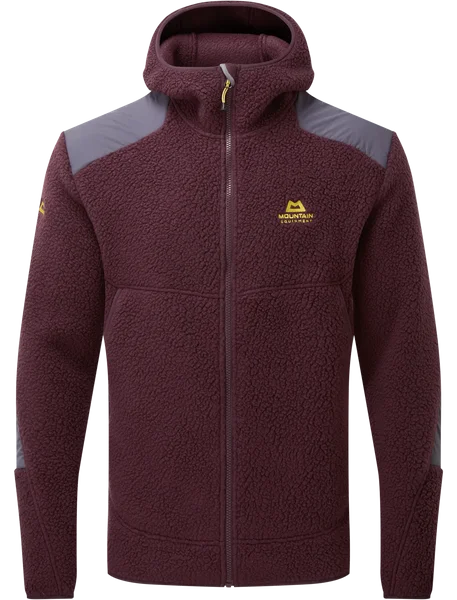 Nyhet M's Moreno Hooded Jacket Raisin/BlueNights