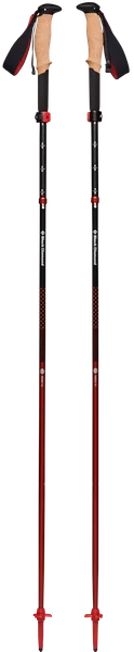 Säker betalning Pursuit FLZ Trekking Poles Black/Octane