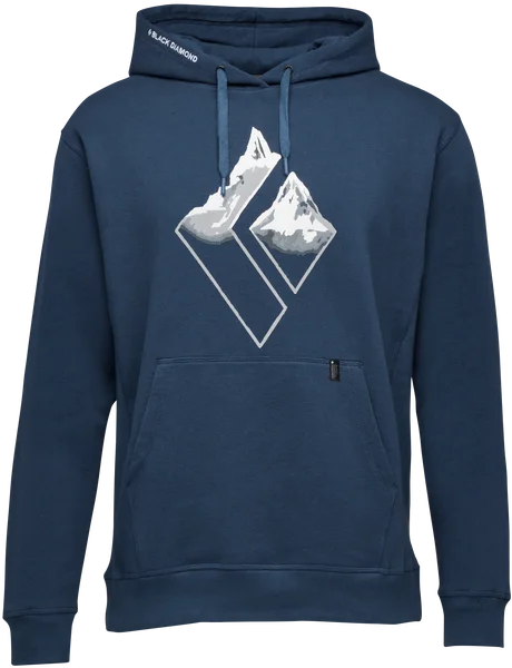 Sänkt pris M's BD Mountain Logo Hoody Ink Blue