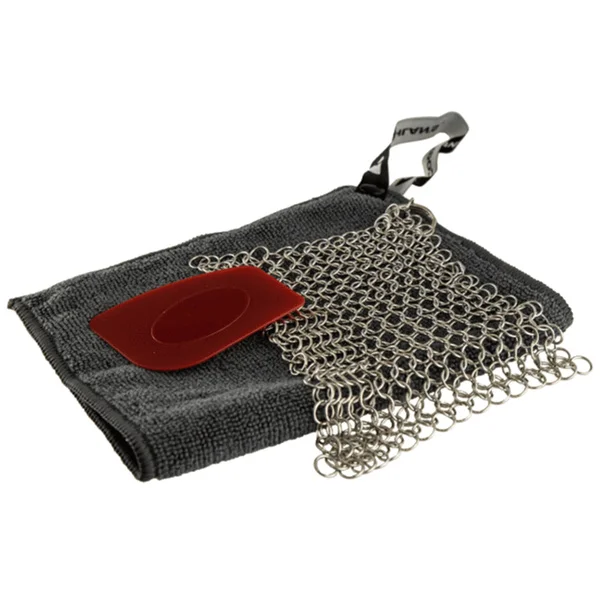 Kundfavorit Cast Iron Cleaning Kit Stainless Steel