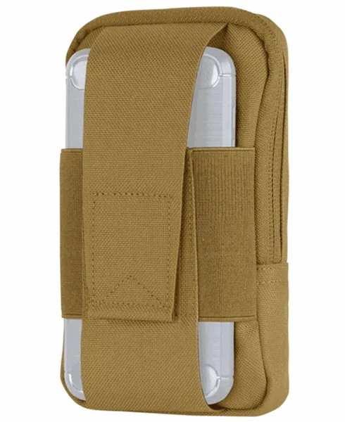 Phone Pouch Coyote Brown I lager