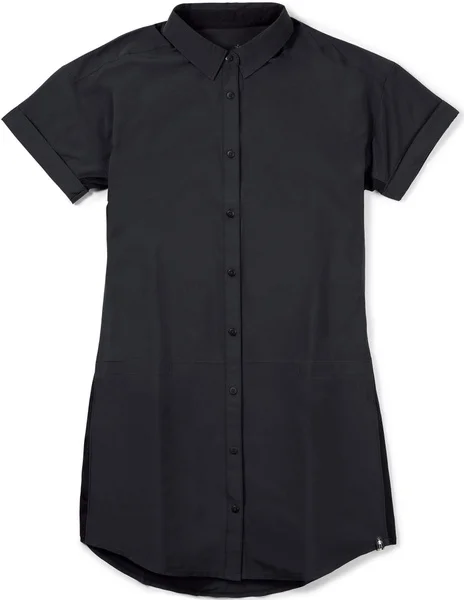 W's MS Shirt Dress Black Fri frakt