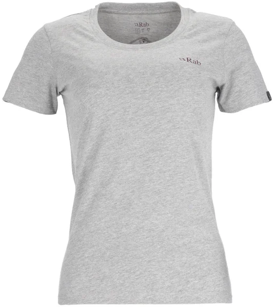 Billig W's Stance Mountain Peak Tee Grey Marl