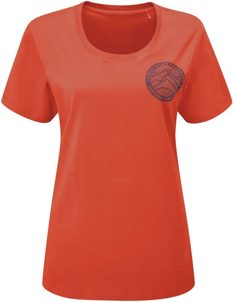 W's Stance 3 Peaks Tee Red Grapefruit Lågt pris