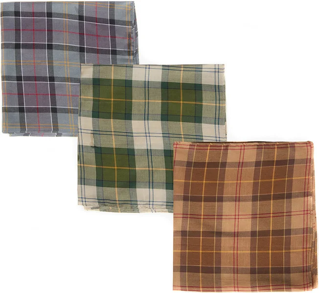 Handkerchief Pack Asst 2 Tartan Beställ idag
