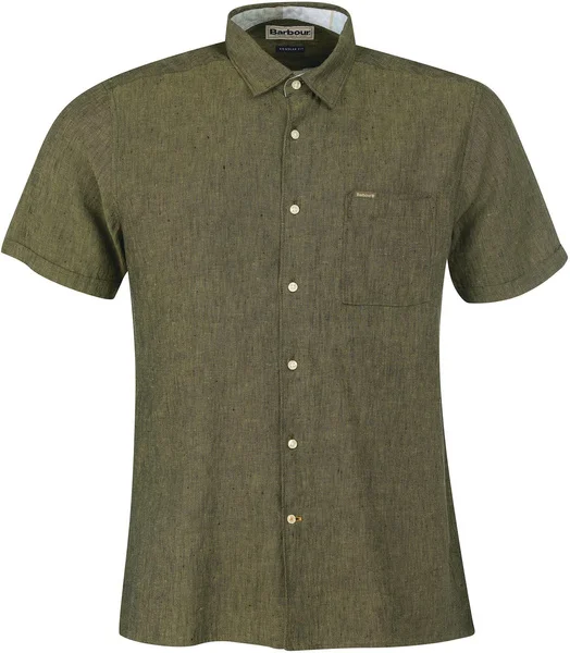 M's Frankwell Tailored Shirt Olive Erbjudandepris