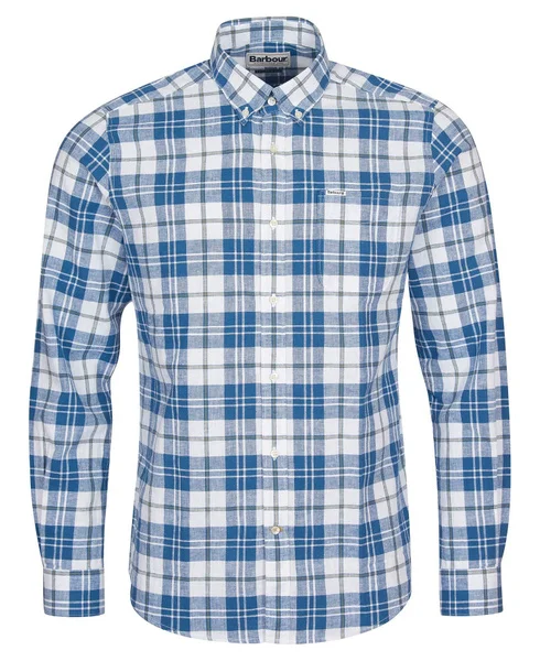Begränsad tid M's Thorpe Tailored Shirt Mid Blue