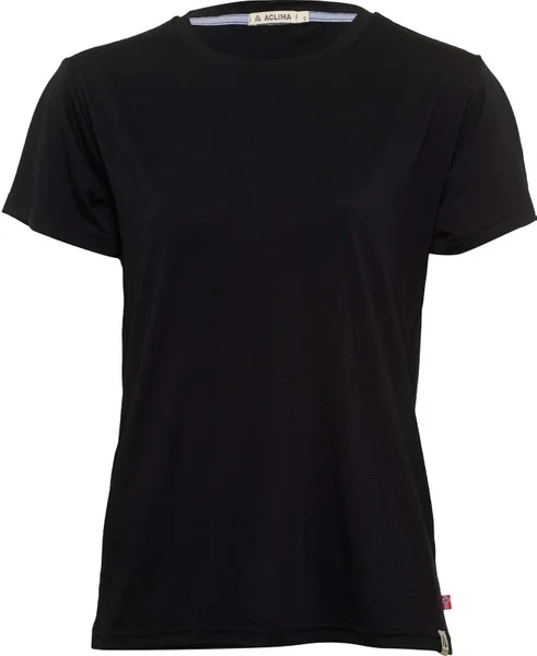 Aclima LightWool Classic Tee Woman Jet Black Expressleverans