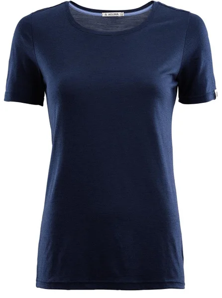 Utförsäljning Aclima W's LightWool T-Shirt Navy Blazer