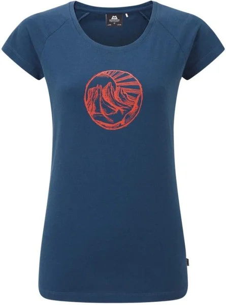 Expressleverans Rising Sun W's Tee Denim Blue