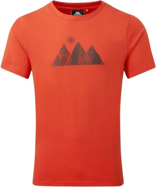 M's Mountain Sun Tee Paprika Nedsatt pris