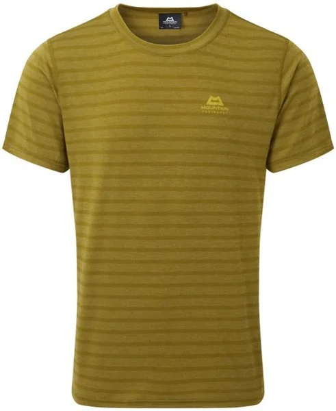 Populärt val M's Groundup Tee Fir Green stripe