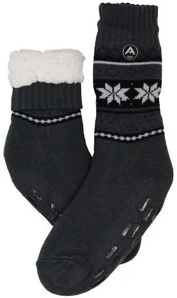 M's Heat Max Stjärna Antislip Grey Utförsäljning