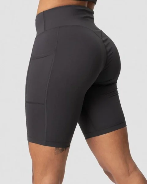 Classic Pocket Biker Shorts Anthracite - XS Nedsatt pris