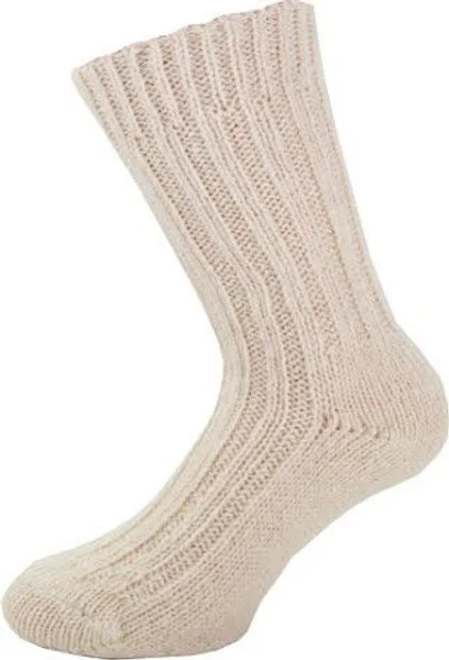 Handla nu Raggsocka Ull Grå Melange