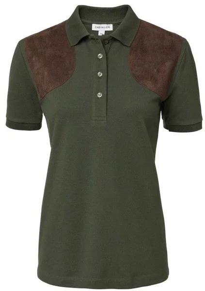 Berry Polo Shirt Women Rifle Green Populär