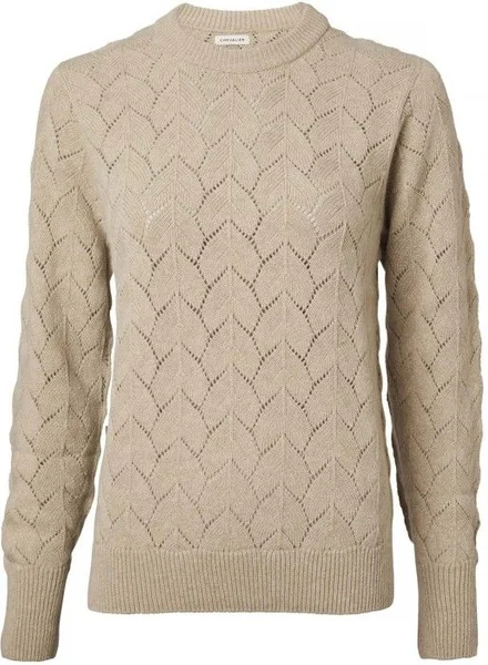 Säker betalning Eden Knitted Sweater Women Sandstone