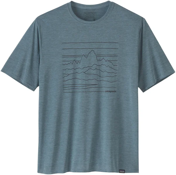 M's Cap Cool Daily Graphic Shirt Up High Endurance Light Plume Grey X-Dye Fynd