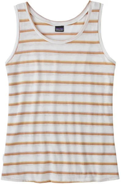 W's Mainstay Tank Sunset Stripe Birch White Extra rabatt