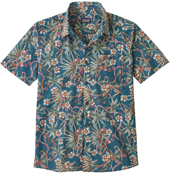 Endast denna vecka M's Go To Shirt Dirt Bags Multi Abalone Blue