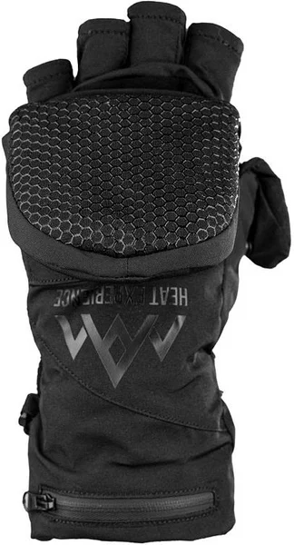 Rea Heated Pullover Mittens Black Unisex