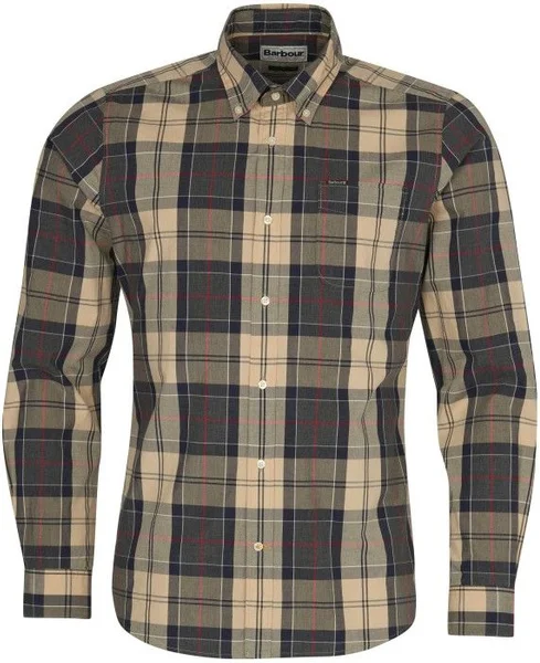M's Sandwood Tailored Fit Shirt Stone Premium