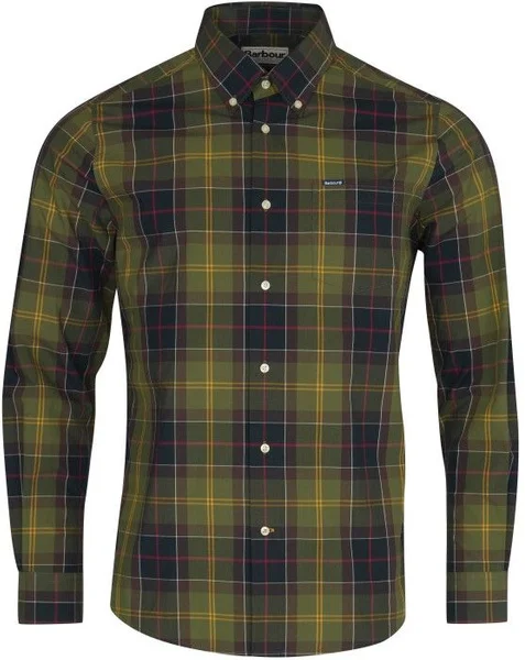 M's Kippford Tailored Fit Shirt Classic Tartan Erbjudande