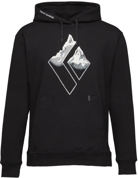 Nedsatt pris M's BD Mountain Logo Hoody Black