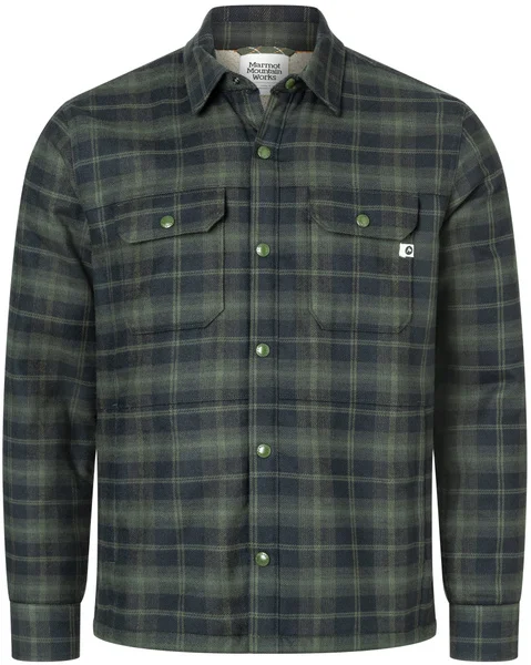 M's Ridgefield Heavyweight Sherpa Lined Flannel Nori Nedsatt pris