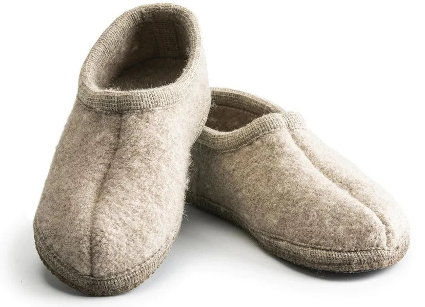 Lägg i varukorgen Original W's High Wool Slippers Beige Melange