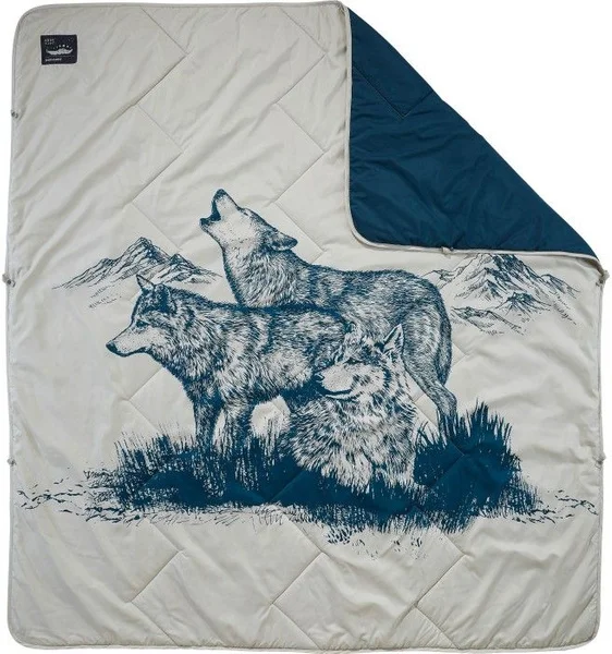 Begränsat erbjudande Argo Blanket Print Wolf