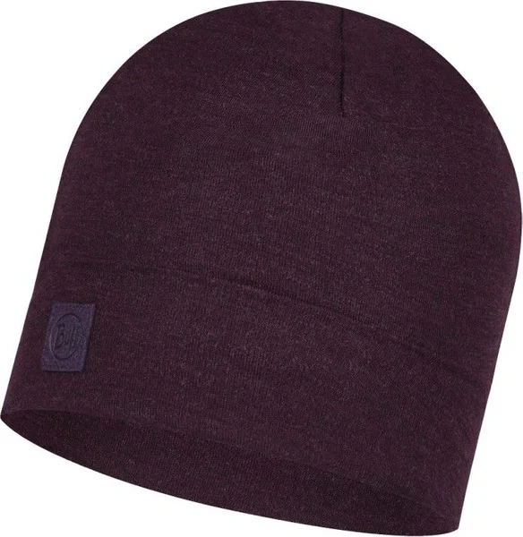 Begränsat antal Heavyweight Merino Wool Hat Deep Purple
