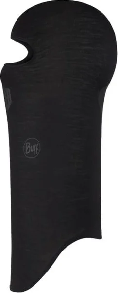 Lightweight Merino Wool Balaclava Solid Black Kampanjpris