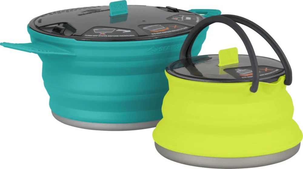 Begränsat antal X-Set 33 2Pc (Pot 2.8L, Kettle 1.3L) Pacific Blue