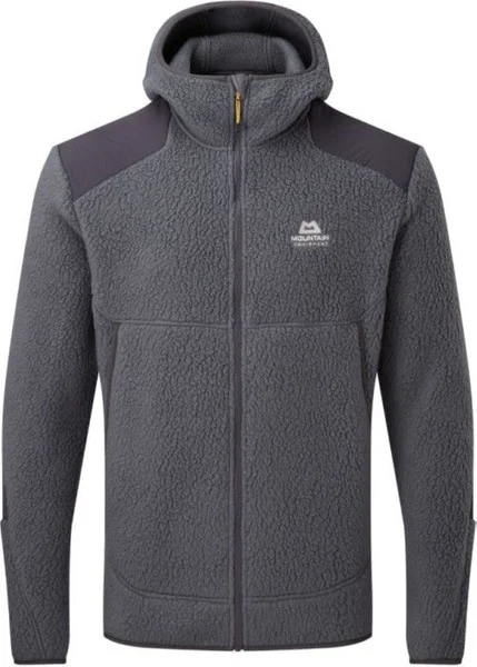 Nyhet M's Moreno Hooded Jacket Flint Grey/Blue Nights