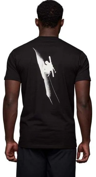 M's Ski Mountaineering Tee Black Kampanjpris