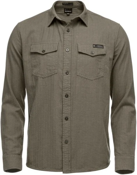 Bästa pris M's Sentinel LS Flannel Shirt Walnut Heather