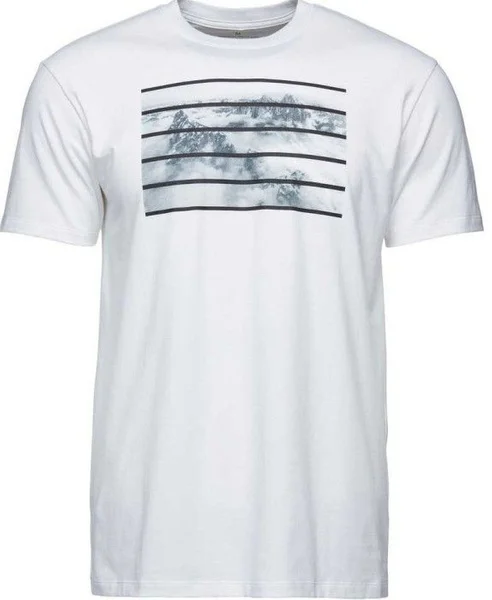 risnedsättning M's Aerial View Tee White