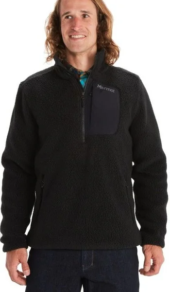 Kundfavorit M's Wiley Fleece Half Zip Black